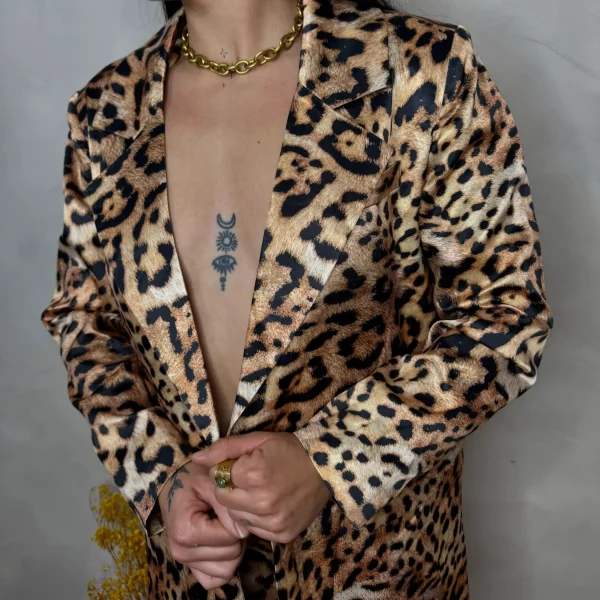 Conjunto Traje Leopardo